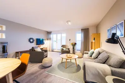 TV/Unterhaltungsangebot in der Unterkunft Ferienappartement Boye71 Ferienappartement Boye71