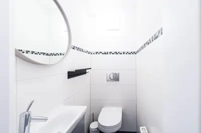 Ein Badezimmer in der Unterkunft Ferienappartement Boye71 Ferienappartement Boye71