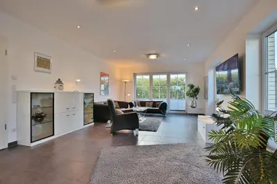 Ein Sitzbereich in der Unterkunft Villa Mare Villa Mare Appartement 1