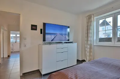 TV/Unterhaltungsangebot in der Unterkunft Villa Mare Villa Mare Appartement 1