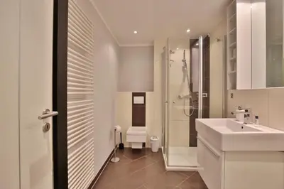 Ein Badezimmer in der Unterkunft Domizil am Meer Domizil am Meer Appartement 20