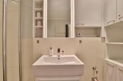 Ein Badezimmer in der Unterkunft Domizil am Meer Domizil am Meer Appartement 20