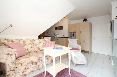 Küche/Küchenzeile in der Unterkunft Am Rosenhain 8 Am Rosenhain 8 Appartement 4