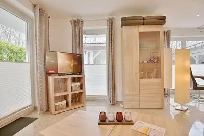 TV/Unterhaltungsangebot in der Unterkunft Parkresidenz Bergstraße 52 Parkresidenz Bergstraße 52 Appartement 2