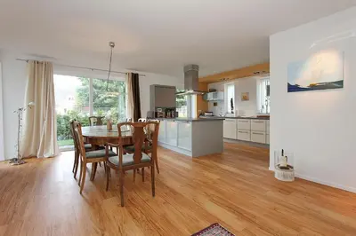 Küche/Küchenzeile in der Unterkunft Ferienhaus Gorch-Fock-Str 37 Ferienhaus Gorch-Fock-Str 37