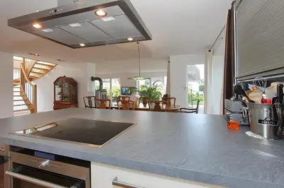 Küche/Küchenzeile in der Unterkunft Ferienhaus Gorch-Fock-Str 37 Ferienhaus Gorch-Fock-Str 37