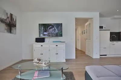 TV/Unterhaltungsangebot in der Unterkunft Residenz am Timmendorfer Platz Residenz am Timmendorfer Platz Appartement 3
