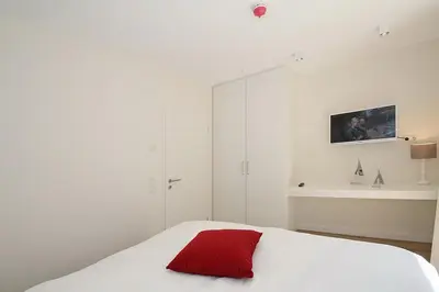 Ein Bett oder Betten in einem Zimmer der Unterkunft Villa Stern Villa Stern Appartement 03