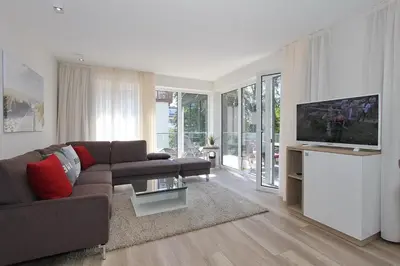 TV/Unterhaltungsangebot in der Unterkunft Villa Stern Villa Stern Appartement 11