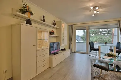 Küche/Küchenzeile in der Unterkunft Kurparkresidenz-Timmendorfer Strand Kurparkresidenz-Timmendorfer Strand Appartement 27