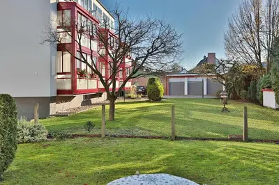 Ein Garten an der Unterkunft Domizil Strandburg Domizil Strandburg Appartement 16