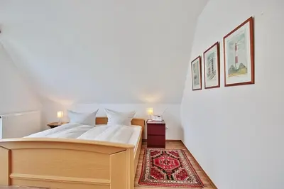 Ein Bett oder Betten in einem Zimmer der Unterkunft Gorch-Fock-Straße 20a Gorch-Fock-Straße 20a Appartement 1