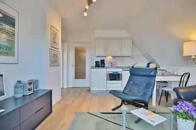 Küche/Küchenzeile in der Unterkunft Gorch-Fock-Straße 20a Gorch-Fock-Straße 20a Appartement 3