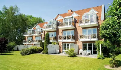 Ein Garten an der Unterkunft Am Elchgrund, im Brook 9 Am Elchgrund Im Brook 9 Appartement 08