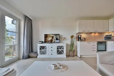 Küche/Küchenzeile in der Unterkunft Am Elchgrund, im Brook 9 Am Elchgrund Im Brook 9 Appartement 08