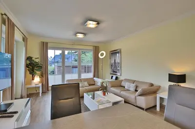 Ein Sitzbereich in der Unterkunft Baltic Sea Baltic Sea Appartement 1