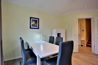 Ein Sitzbereich in der Unterkunft Baltic Sea Baltic Sea Appartement 4