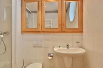 Ein Badezimmer in der Unterkunft Kurpromenade 6 Kurpromenade 6 Appartement 5