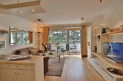 TV/Unterhaltungsangebot in der Unterkunft Kurparkresidenz-Timmendorfer Strand Kurparkresidenz-Timmendorfer Strand Appartement 26