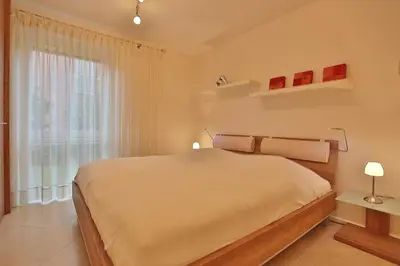 Ein Bett oder Betten in einem Zimmer der Unterkunft Wohldkamp 4 Wohldkamp 4 Appartement 04