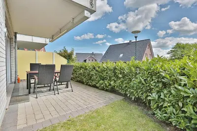 Ein Garten an der Unterkunft Wohldkamp 4 Wohldkamp 4 Appartement 04