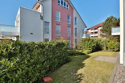 Ein Garten an der Unterkunft Wohldkamp 4 Wohldkamp 4 Appartement 04