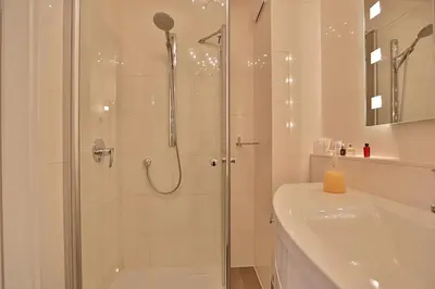 Ein Badezimmer in der Unterkunft Wohldkamp 4 Wohldkamp 4 Appartement 04