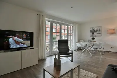 TV/Unterhaltungsangebot in der Unterkunft Haus Ostseeallee Ostseeallee Appartement 56