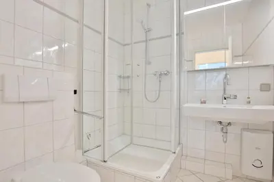 Ein Badezimmer in der Unterkunft Maison Baltique Niendorf Maison Baltique Appartement 26