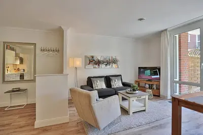 TV/Unterhaltungsangebot in der Unterkunft Wohnpark am Mühlenteich Wohnpark am Mühlenteich Appartement 05