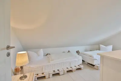Ein Bett oder Betten in einem Zimmer der Unterkunft Urlaubsanker Urlaubs-Anker