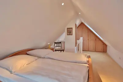 Ein Bett oder Betten in einem Zimmer der Unterkunft Hansa-Residenz I Hansa-Residenz I Appartement 17 Kumweer