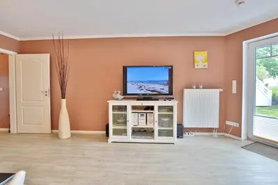 TV/Unterhaltungsangebot in der Unterkunft Strandvilla Strandvilla Appartement 6