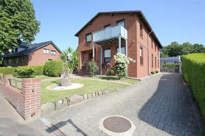 Ein Garten an der Unterkunft Ferienhaus Brandt Ferienhaus Brandt Appartement 2 Plattschnacker