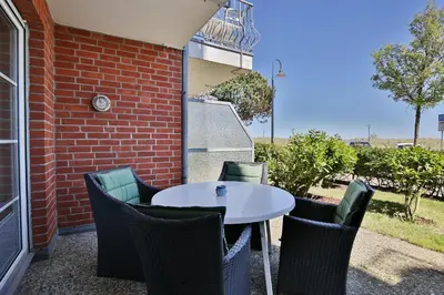 Ein Garten an der Unterkunft Haus Windrose Windrose Appartement 3