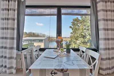 Ein Balkon oder eine Terrasse in der Unterkunft Appartementanlage am Taschensee Taschensee Appartement 9