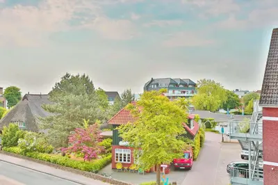 Ein Garten an der Unterkunft Haus Meeresbrise Haus Meeresbrise Appartement 18
