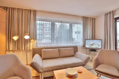 TV/Unterhaltungsangebot in der Unterkunft Strandburg Strandburg Appartement 2