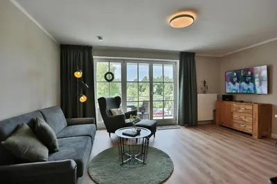 TV/Unterhaltungsangebot in der Unterkunft Hanseaten Residenz Hanseaten-Residenz Appartement 14