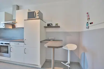 Küche/Küchenzeile in der Unterkunft Domizil Seestraße Domizil Seestraße