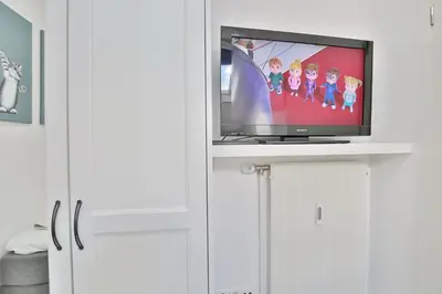 TV/Unterhaltungsangebot in der Unterkunft Haus Hansastrasse 13 Haus Hansastrasse Appartement 17