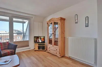 TV/Unterhaltungsangebot in der Unterkunft Seebrücke Seebrücke Appartement 26