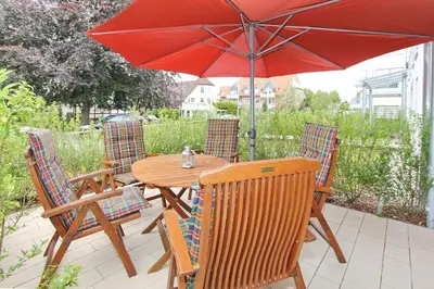 Ein Garten an der Unterkunft Kurparkresidenz Kurparkresidenz Appartement 14