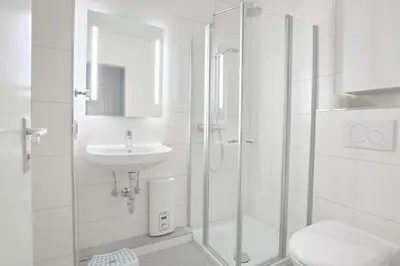 Ein Badezimmer in der Unterkunft Ostsee-Residenz Appartement 11