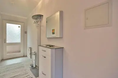 Ein Badezimmer in der Unterkunft Haus Hansastrasse 13 Haus Hansastrasse Appartement 2
