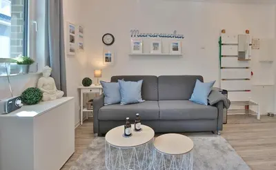 Ein Sitzbereich in der Unterkunft Bude 37 Bude 37 Appartement 6