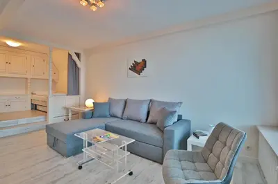 Ein Sitzbereich in der Unterkunft Hanseat am Hang 3 - 5 Hanseat am Hang 5 Appartement 12