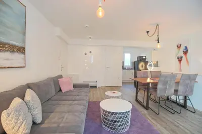 Ein Sitzbereich in der Unterkunft Bude 37 Bude 37 Appartement 2 Julia