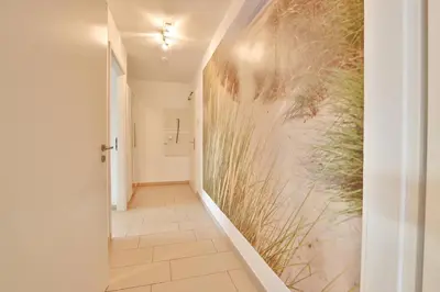 Ein Badezimmer in der Unterkunft Strandglück Haus C Strandglück Appartement 14C