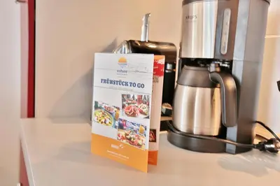Kaffee-/Teezubehör in der Unterkunft Strandvilla Strandvilla Appartement 14